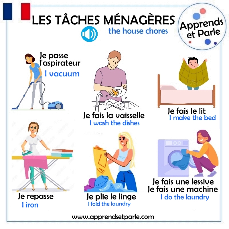 les tâches ménagères 1